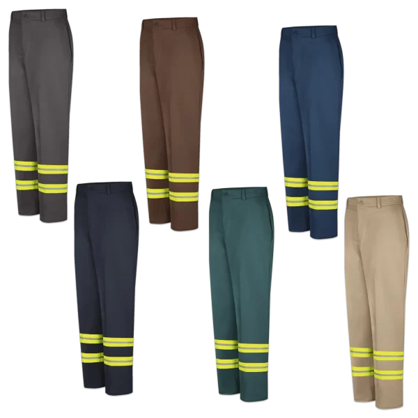 Hi Vis 100% Cotton Work Pants