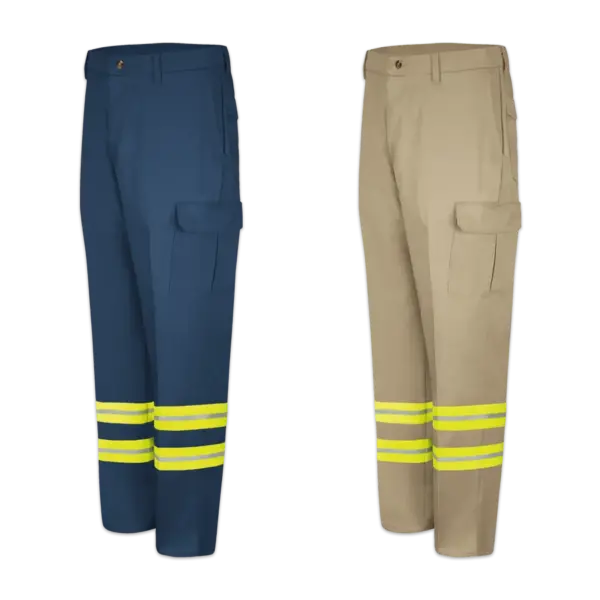 Hi Vis 100% Cotton Cargo Pants