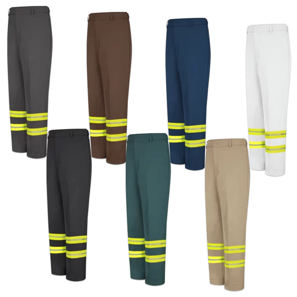 Hi Vis Industrial Work Pants